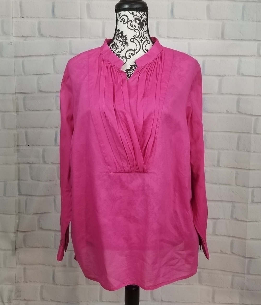 Talbot's size 3xp long sleeve semi sheer tunic